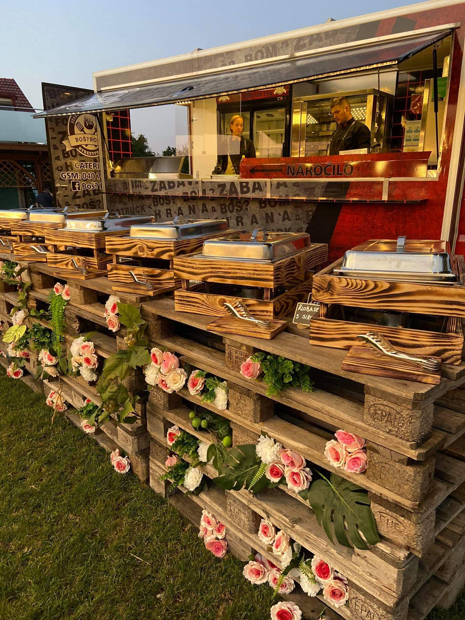 Food truck catering