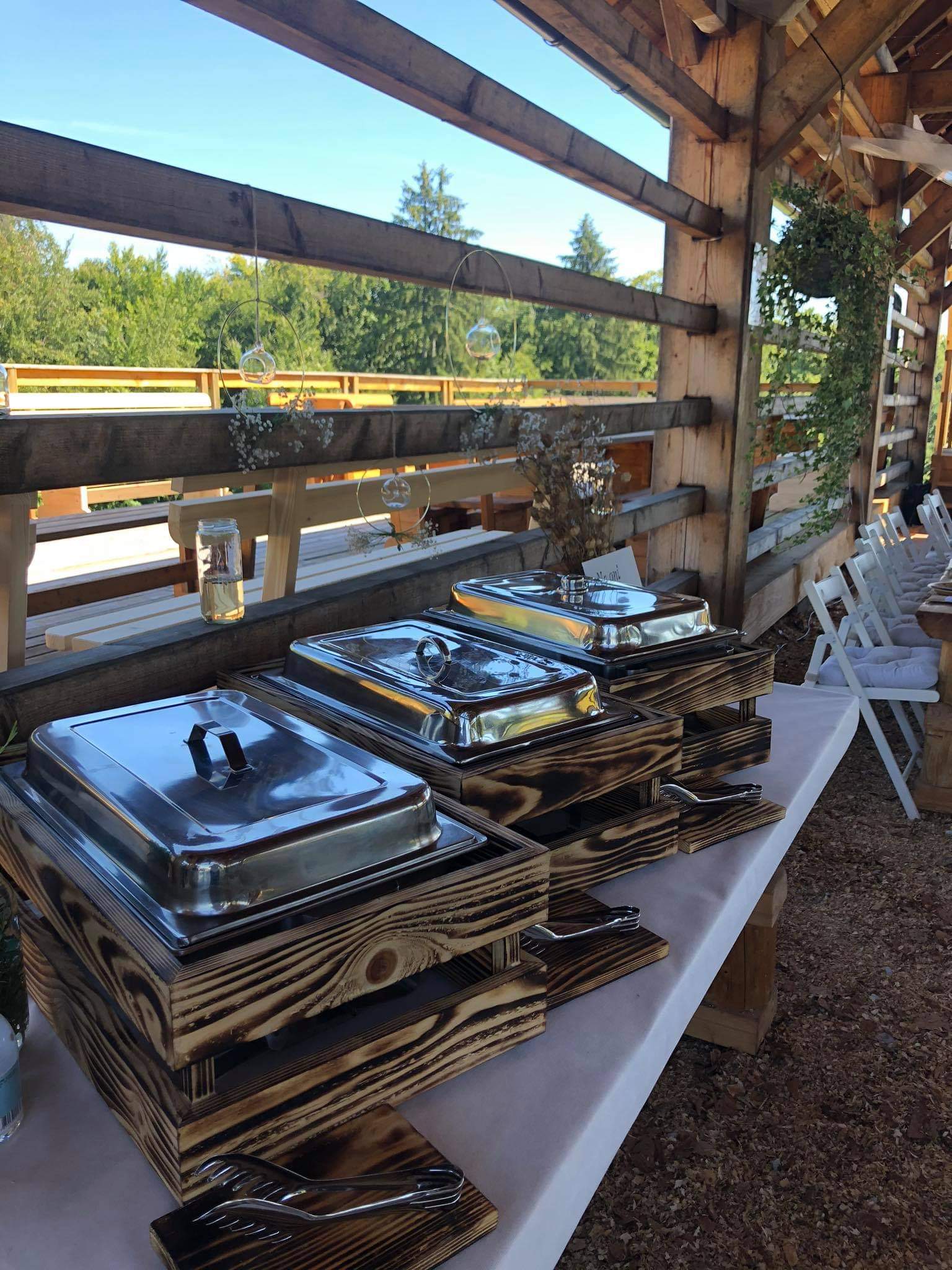 Catering setup